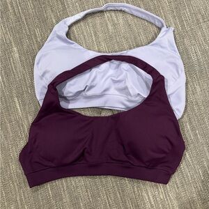 Women's Purple and Lilac Dfyne sports bra ONLY